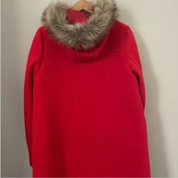 J.Crew Red Chateau Parka Wool-blend Coat 6 - Picture 2 of 10
